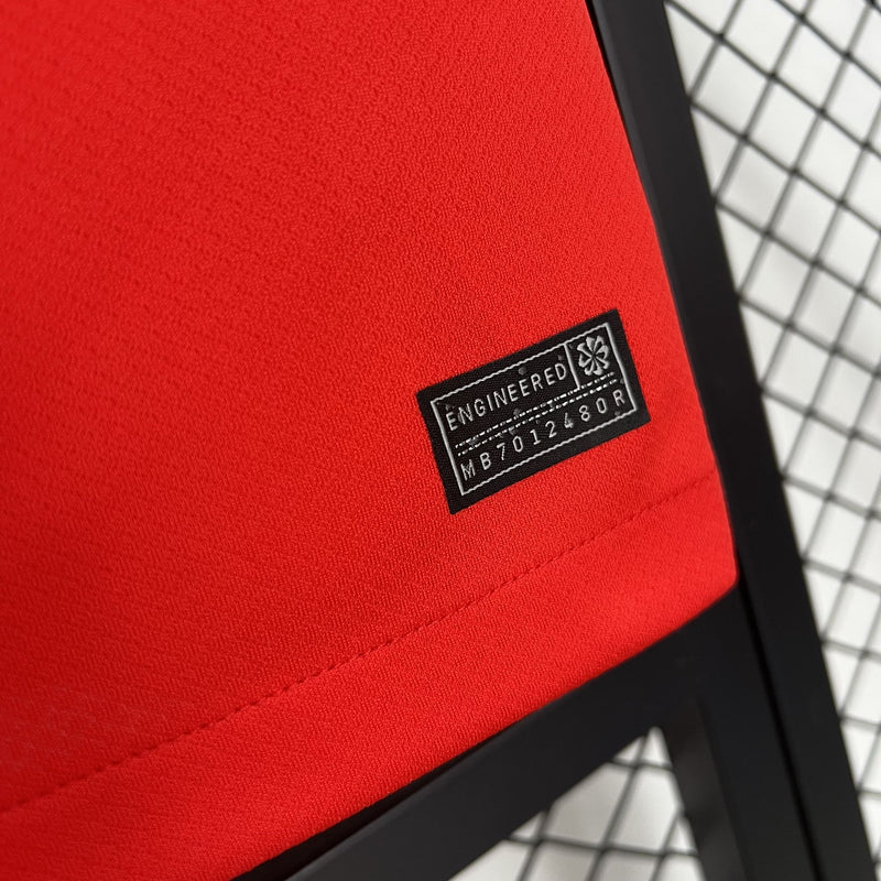 Camisa PSG 25/26 III Third - Torcedor - Vermelha