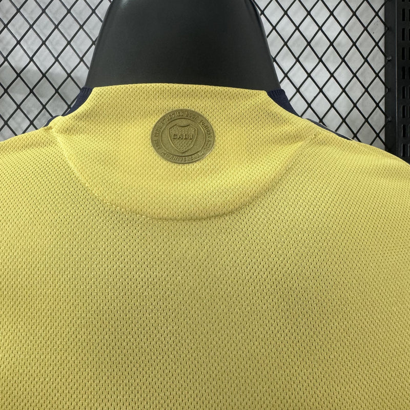 Camisa Boca Juniors 2025/26 II Away Home - Jogador - Amarela