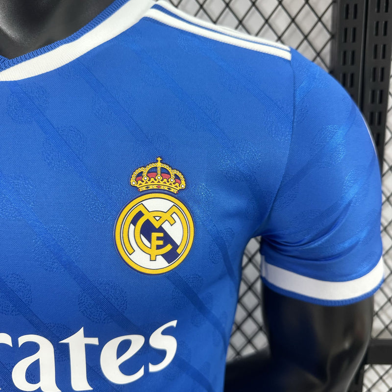 Camisa Real Madrid 2025/2026 III Terceira - Azul - Jogador