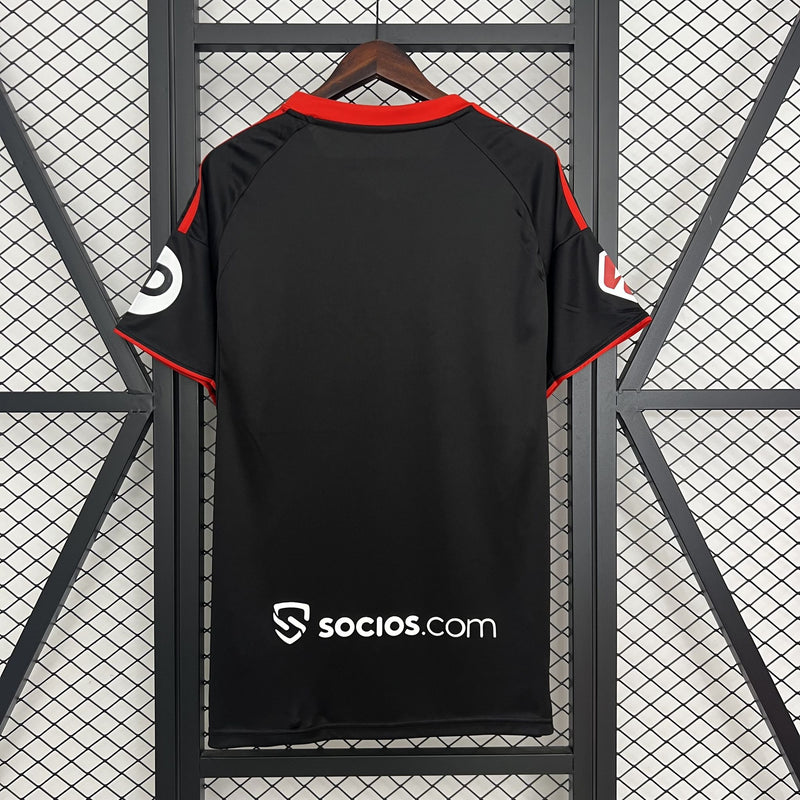 Camisa Sevilla 2025/26 III Third - Torcedor - Preta