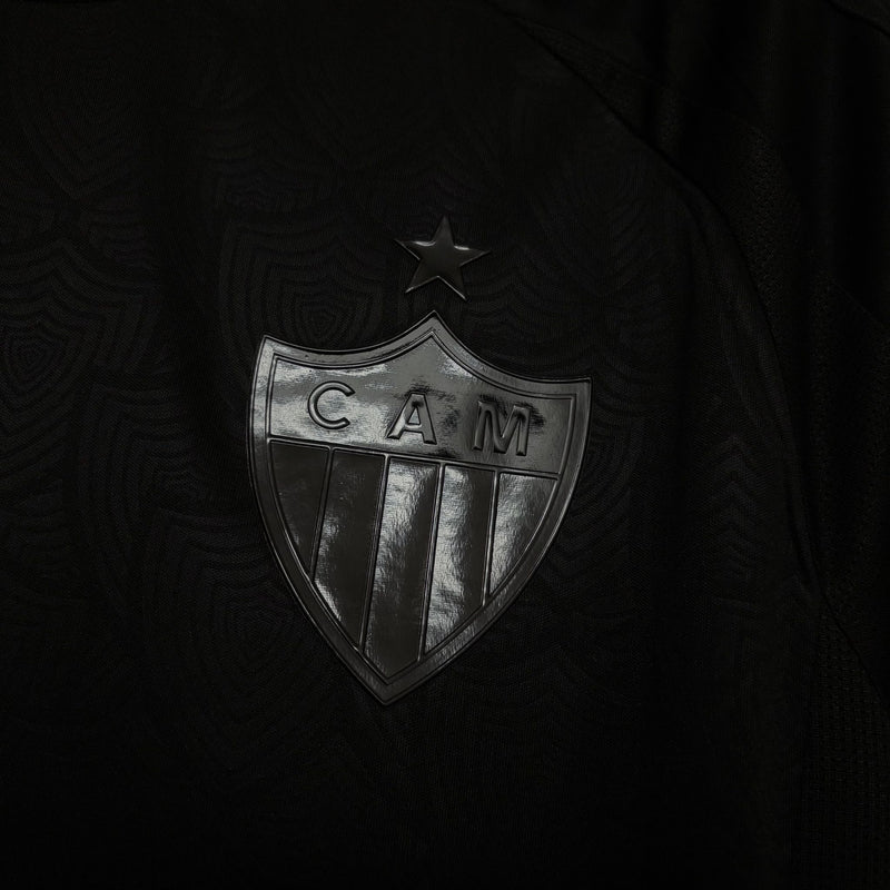 Camisa Atlético Mineiro 25/26 All Black Sócio