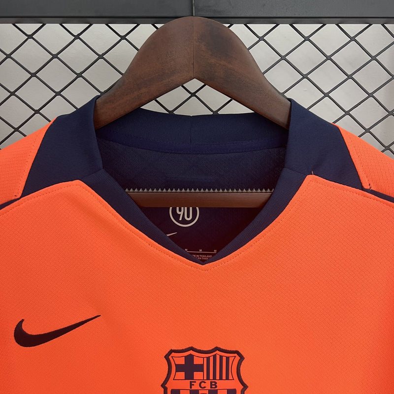 Camisa Barcelona 25/26 III Third - Torcedor - Laranja