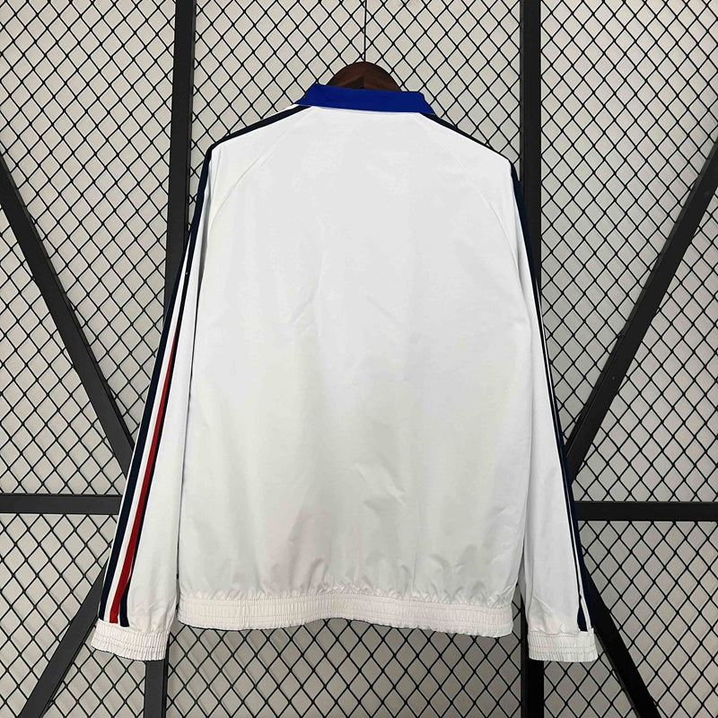 Corta-Vento França 1998 Dupla-Face - Azul/Branco