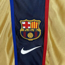 Camisa Retrô Barcelona 2001/2002 II Away - Dourada