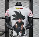 Camisa Japão 2025 Edição Anime Dragon Ball Z Branca Jogador