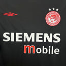 Camisa Retrô Olympiacos 2004/05 II Away - Preta
