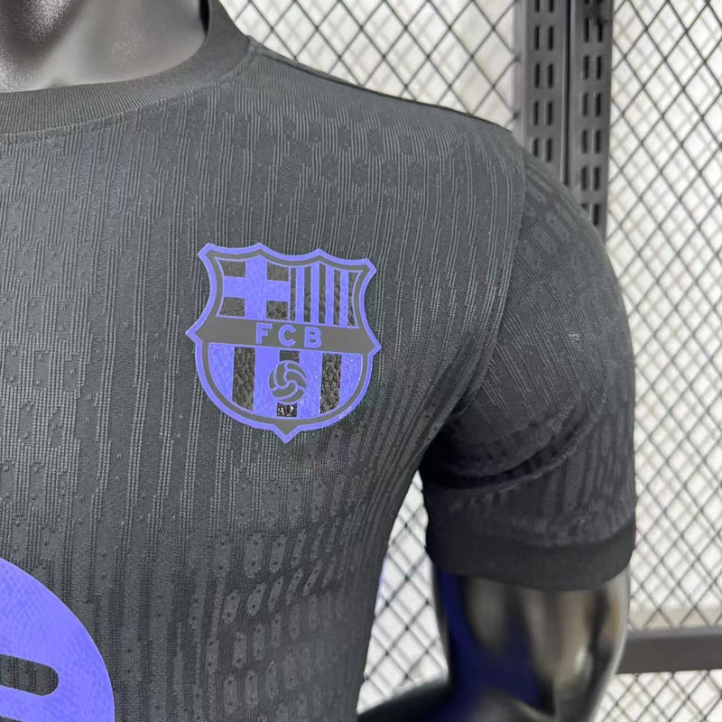 Camisa Barcelona 2025/26 Pré-Jogo - Preta
