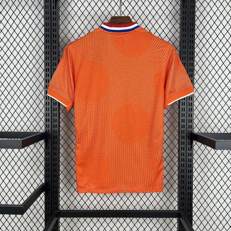Camisa Holanda Euro Feminina I Home - Torcedor Masculina - Laranja