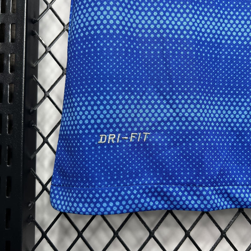 Camisa Retrô Brasil 2014 II Away - Azul