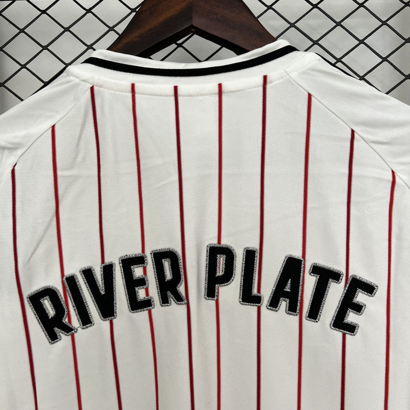 Camisa River Plate 25/26 Edição USA Beisebol Torcedor