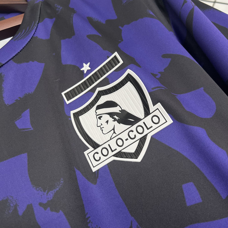Camisa Colo Colo 2025/26 Treino - Torcedor - Roxa