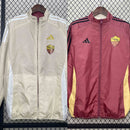 Corta-Vento Roma 24/25 Dupla-Face - Vermelho/Caqui