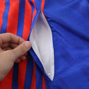 Corta-Vento Barcelona Estilo Retrô - Vermelho e Azul Nike