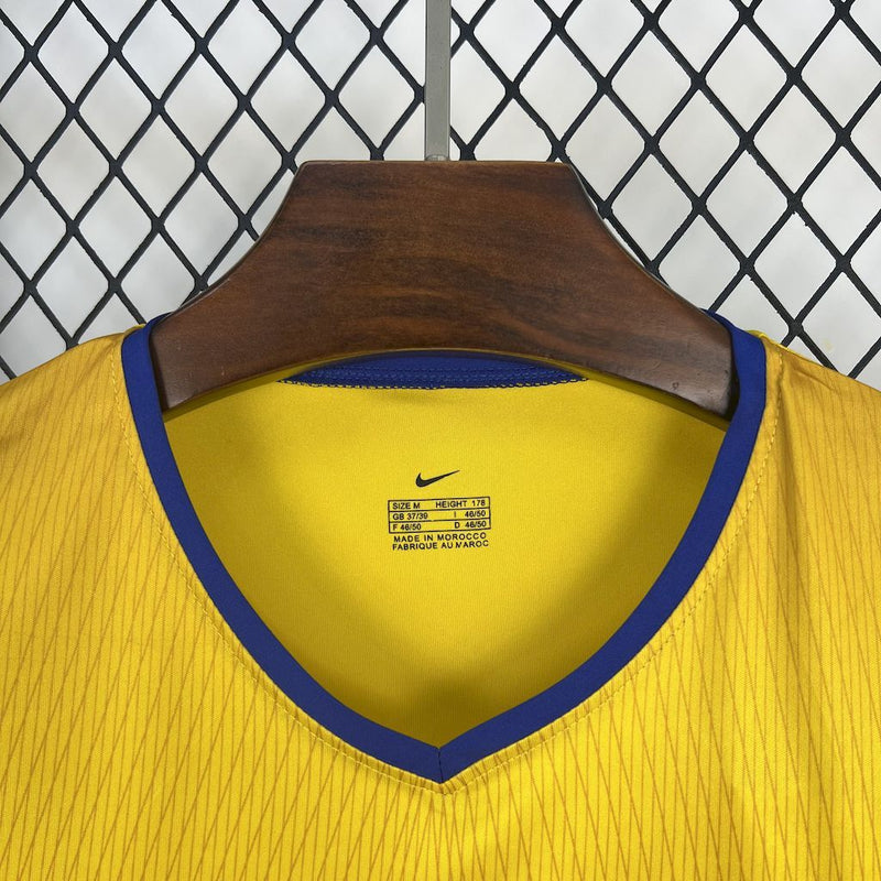 Camisa Retrô Inter de Milão 2002/03 III Third - Amarela - Nike