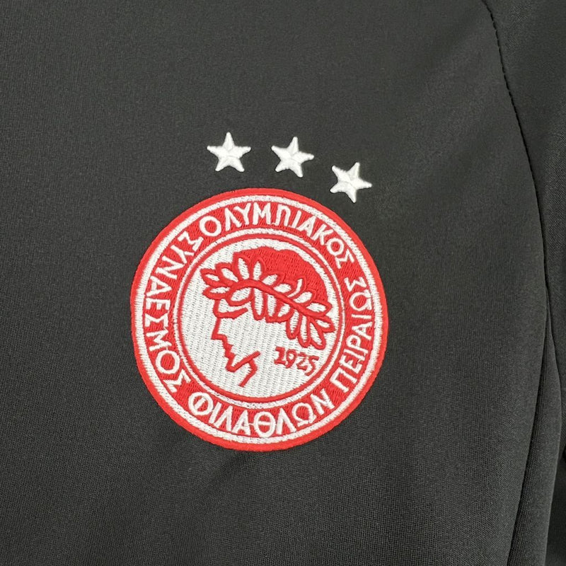 Camisa Retrô Olympiacos 2004/05 II Away - Preta