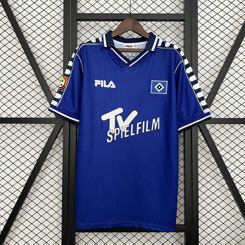 Camisa Retrô Hamburgo 2000 - Azul