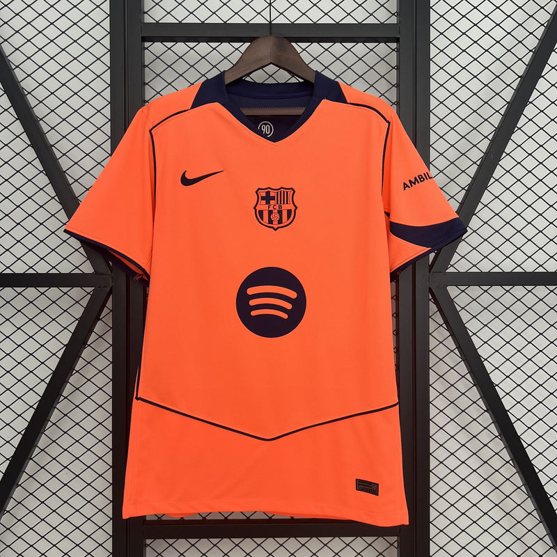 Camisa Barcelona 25/26 III Third - Torcedor - Laranja