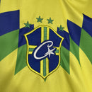 Camisa Retrô Brasil 1995 Corteiz - Edição Especial - Amarela