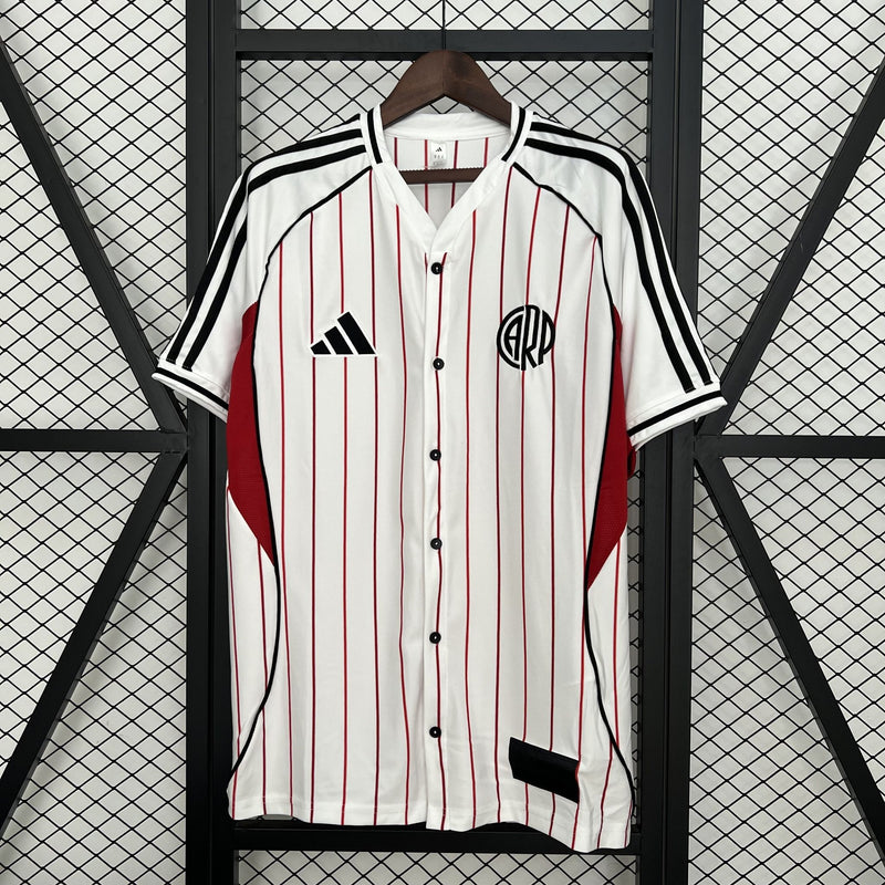 Camisa River Plate 25/26 Edição USA Beisebol Torcedor