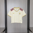 Cropped Flamengo 25/26 III Terceira Camisa - Bege - Feminina