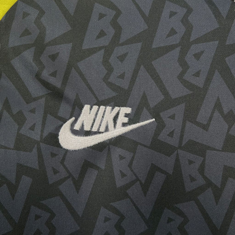 Camisa Retrô Borussia Dortmund 1995/96 II Away - Manga Longa