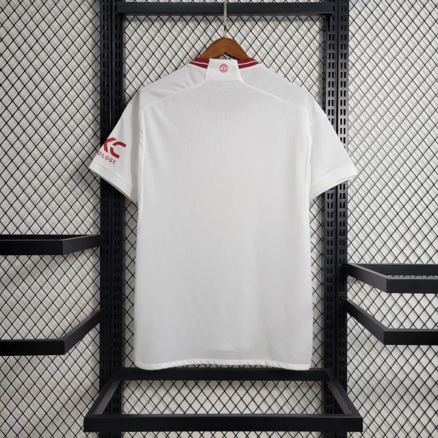Camisa Manchester United 2023/24 III Third - Torcedor - Branca