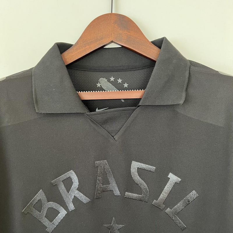 Camisa Retrô Brasil 2013/2014 ALL BLACK