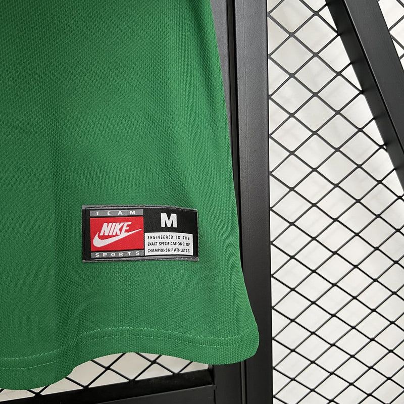 Camisa Retrô Brasil 1998 Goleiro - Verde - Nike
