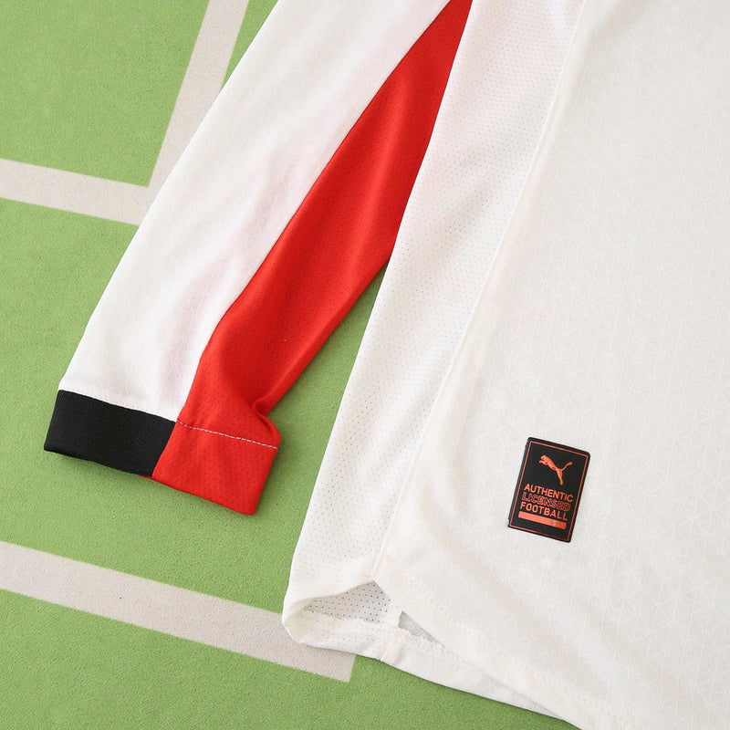 Camisa Milan 2025/26 III Third - Jogador Manga Longa Puma Diavoli