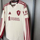 Camisa Liverpool 2025/26 II Away - Torcedor Manga Longa