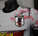 Camisa Japão 2025 Edição Anime Dragon Ball Z Branca Jogador