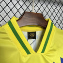 Camisa Retrô Brasil 1995 Corteiz - Edição Especial - Amarela