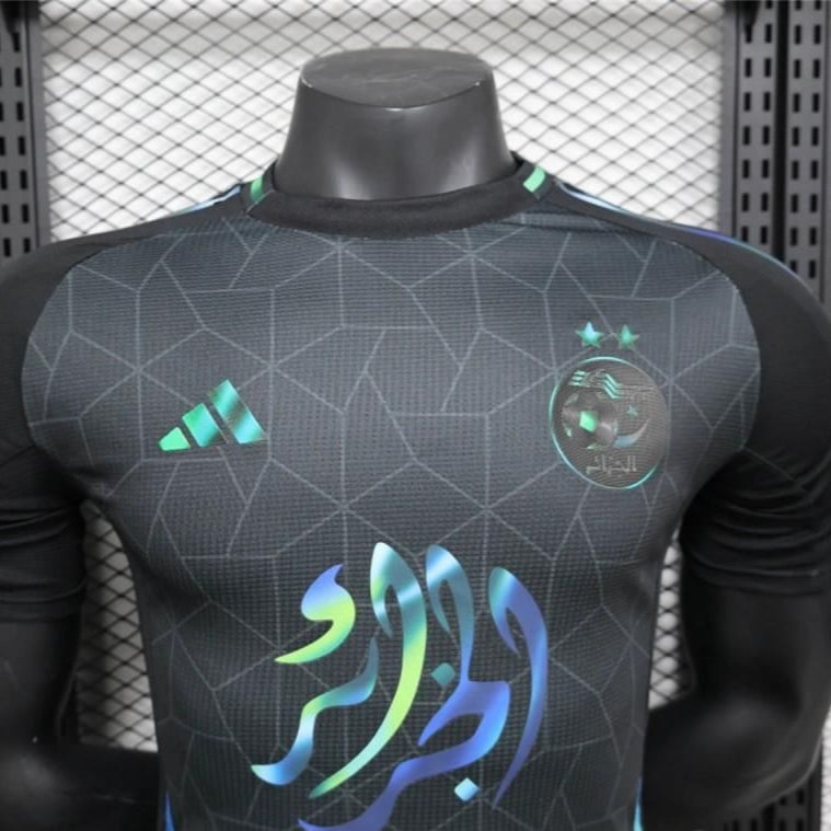 Camisa Algeria 2024 Preta - Jogador