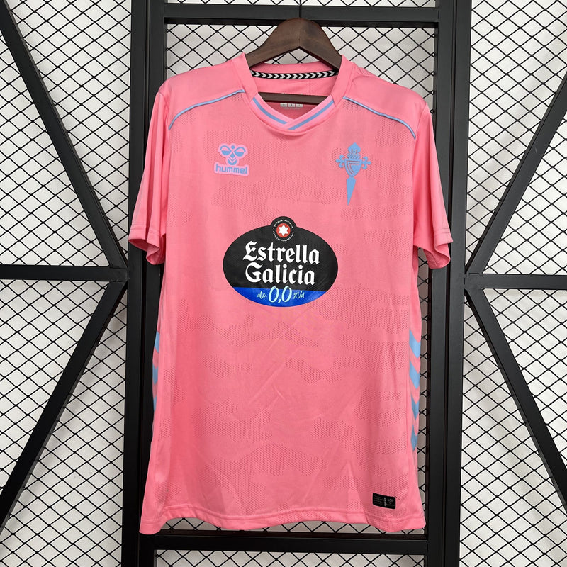 Camisa Celta 2025/26 III Third - Rosa - Torcedor