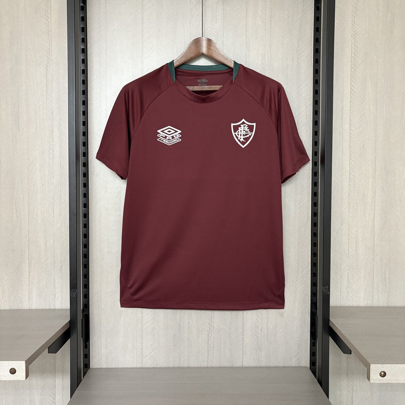 Camisa Fluminense 2024/25 Treino Vinho - Torcedor
