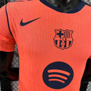 Camisa Barcelona 2025/26 III Third - Jogador - Laranja
