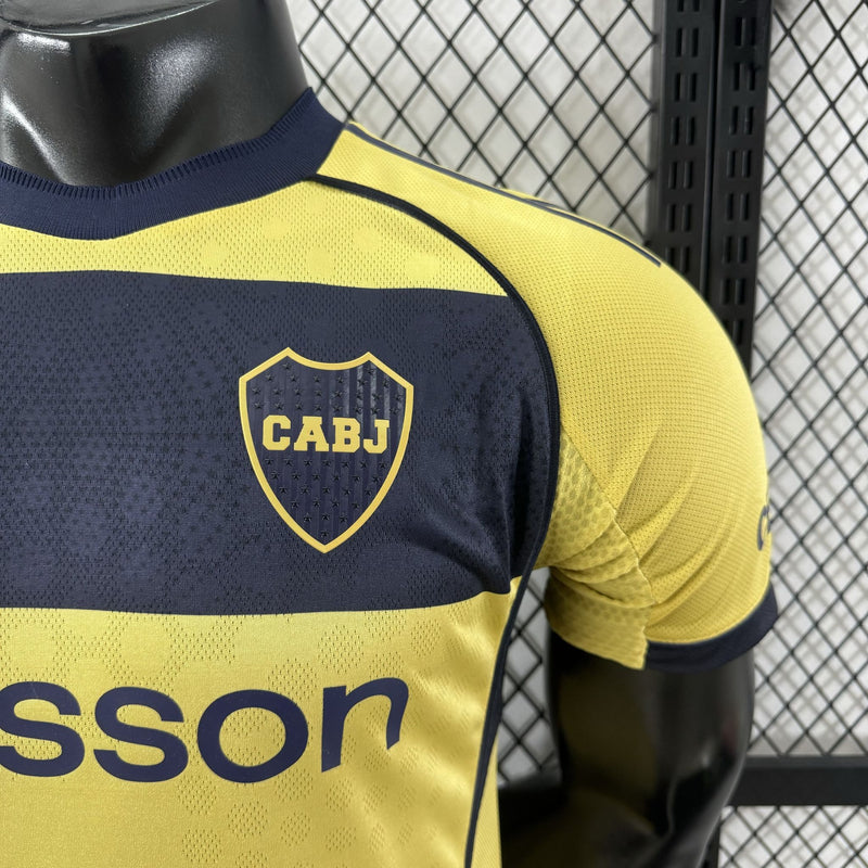 Camisa Boca Juniors 2025/26 II Away Home - Jogador - Amarela