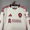 Camisa Liverpool 2025/26 II Away - Torcedor Manga Longa