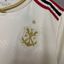 Cropped Flamengo 25/26 III Terceira Camisa - Bege - Feminina