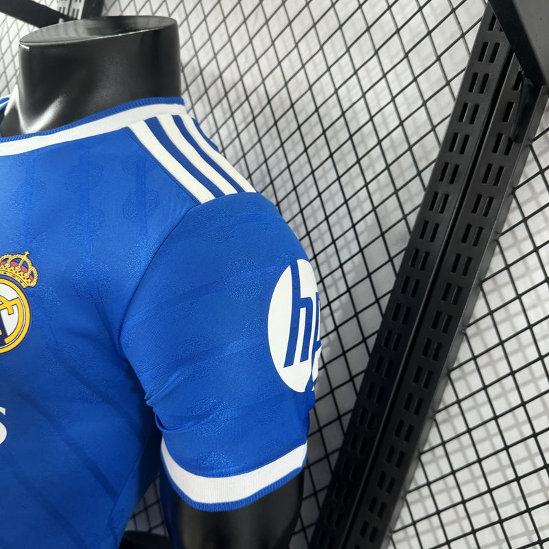 Camisa Real Madrid 2025/2026 III Terceira - Azul - Jogador