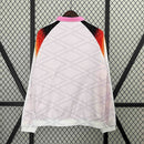 Corta-Vento Alemanha Dupla-Face - Rosa/Branco