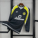 Camisa Retrô Borussia Dortmund 1995/96 II Away - Manga Longa