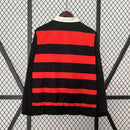 Corta-Vento Flamengo Dupla-Face - VermelhoPreto/Bege