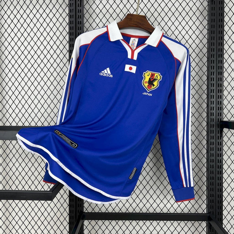 Camisa Retrô Japão 2000 I Home - Manga Longa
