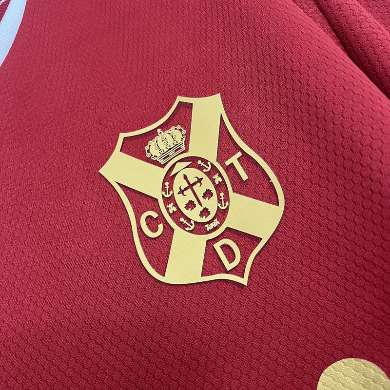 Camisa Tenerife 2025/26 II Away Torcedor - Vermelha