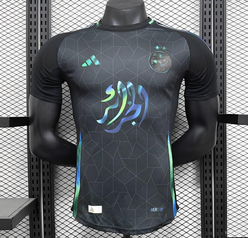 Camisa Algeria 2024 Preta - Jogador