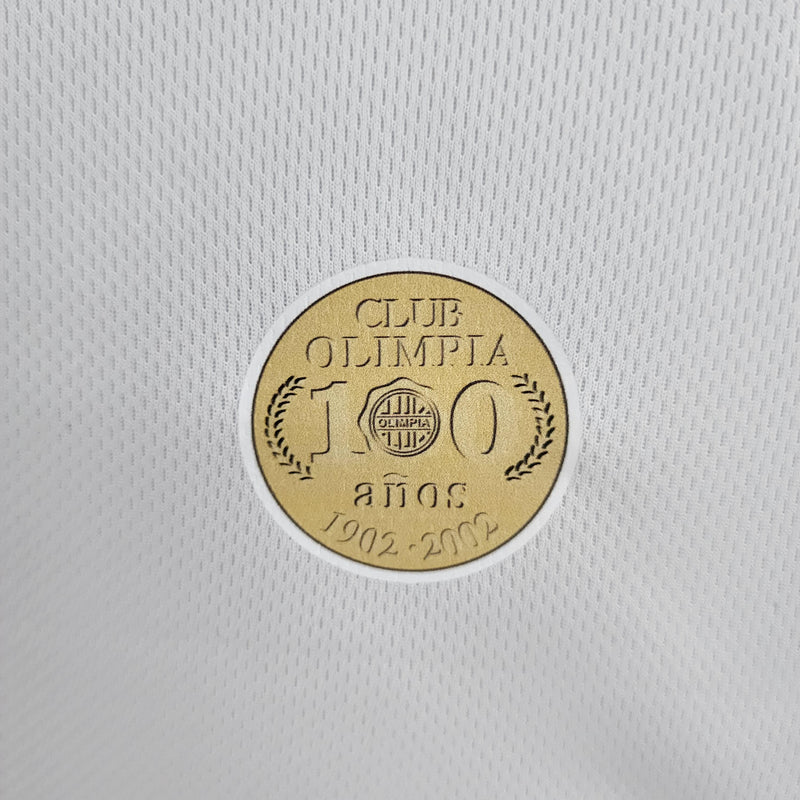 Camisa Retrô Olimpia 2002 I Home - Topper