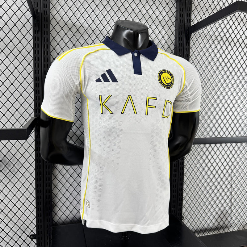 Camisa Al Nassr 2025/26 II Away Branca - Jogador