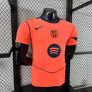 Camisa Barcelona 2025/26 III Third - Jogador - Laranja