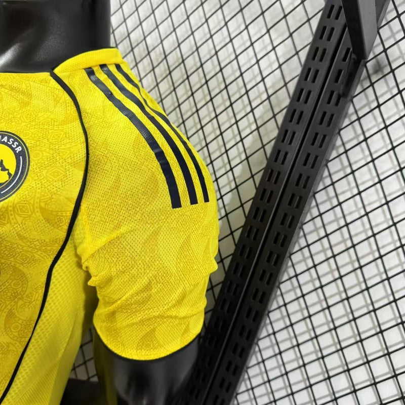 Camisa Al Nassr 2025/26 I Home Amarela - Jogador